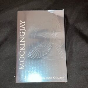 Mockingjay/ hunger games Silver Hardcover Book